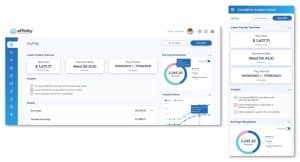 Interactive payslip screenshots