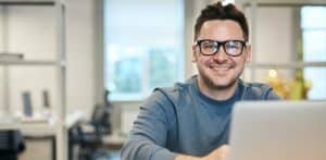 Man updating his personal details in Affinity Self Service